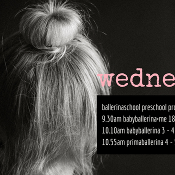 Ballerinaschool Ponsonby Preschool Program