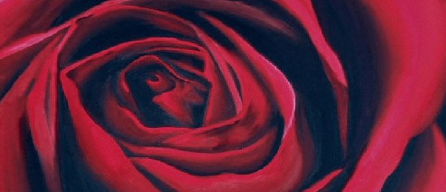Wine And Paint Party Red Rose Painting Auckland Stuff Events Wine And Paint Party Red Rose Painting