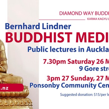 Buddhist Meditation Public Talk by Bernhard Lindner