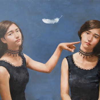 Studio One Toi Tū - Portrait Painting In Oil