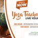 200 hour Yoga Teacher Training 18 Days Intensive