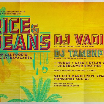 Rice & Beans with DJ Vadim (UK), DJ Tamenpi (Brazil)