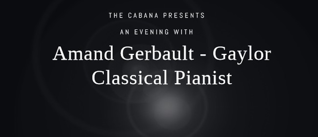 Amand Gerbault – Gaylor. Classical Pianist