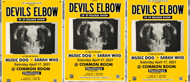 Devils Elbow w/ Special Guests Music Dog + Sarah Wiig