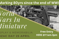 World Wars in Miniature: Marking 80 yrs since the end of WWI
