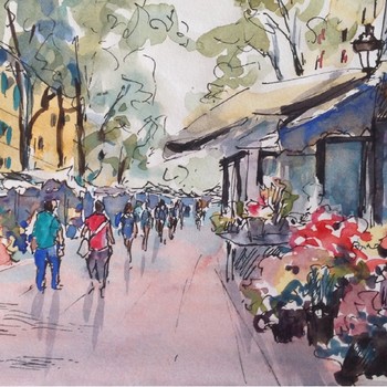 Studio One Toi Tū - Watercolour Sketching