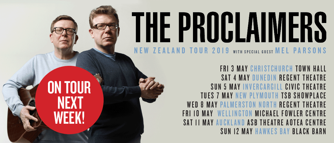 the proclaimers tour nz