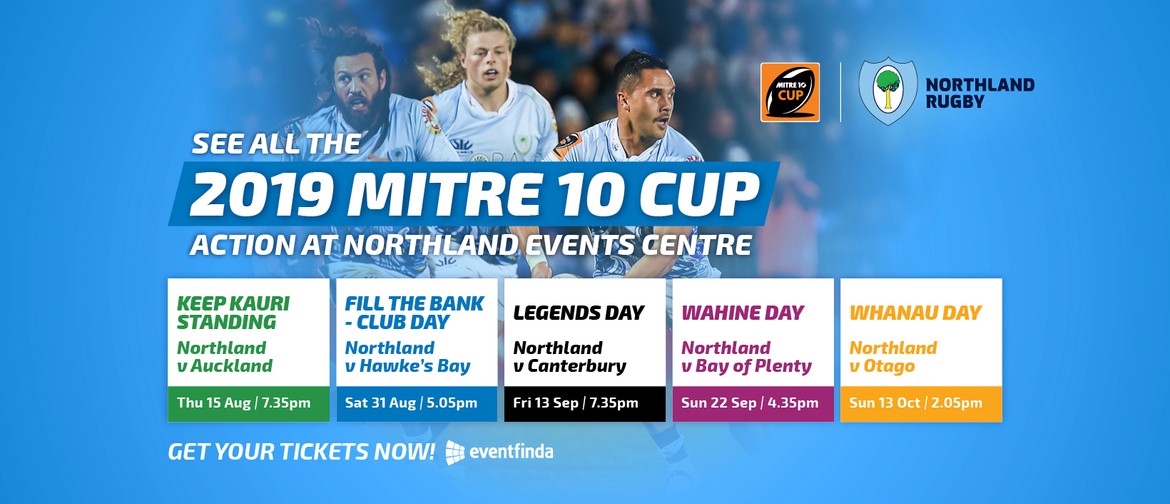 2019 Mitre 10 Cup – Northland Home Games