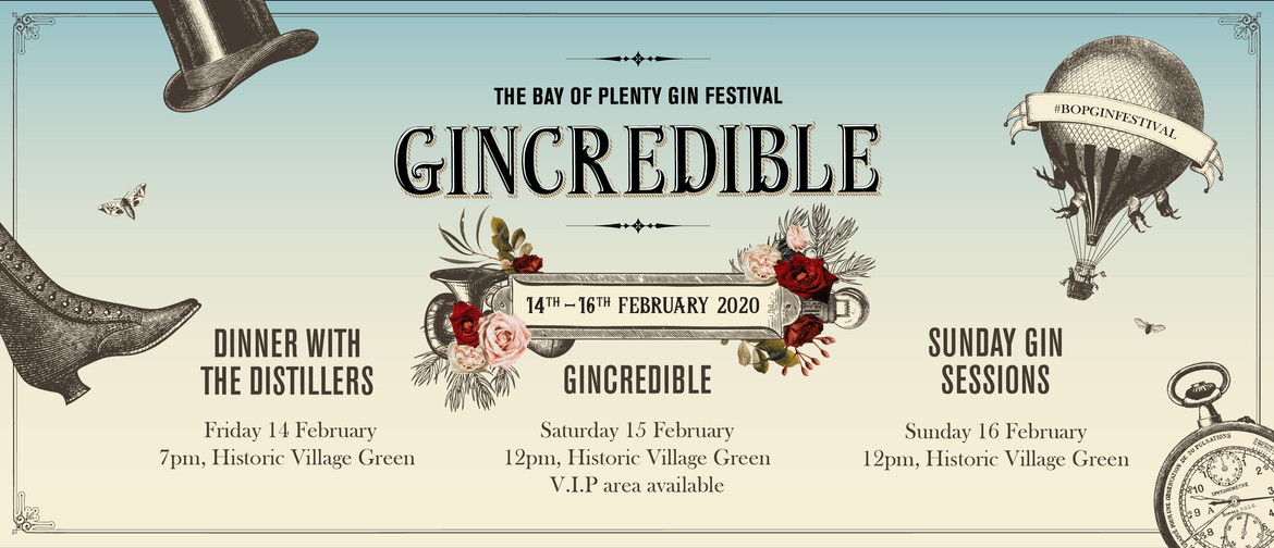 The Bay of Plenty Gin Festival - Gincredible