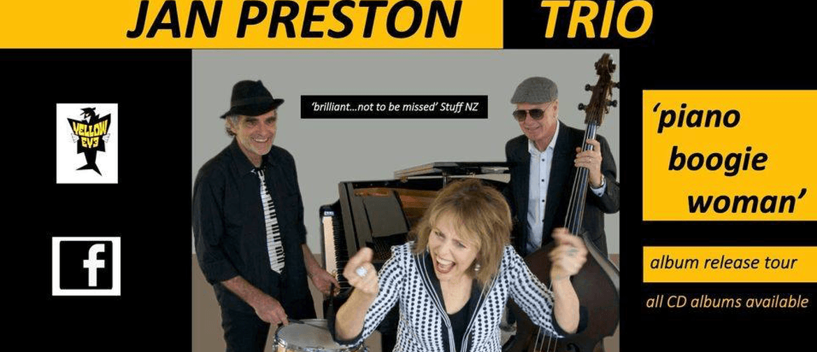 The Piano Boogie Woman Album Release Show - Jan Preston Trio