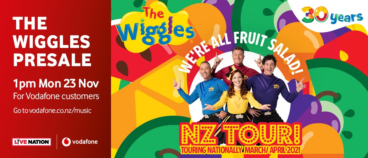 The Wiggles 'We're All Fruit Salad' 2021 Tour