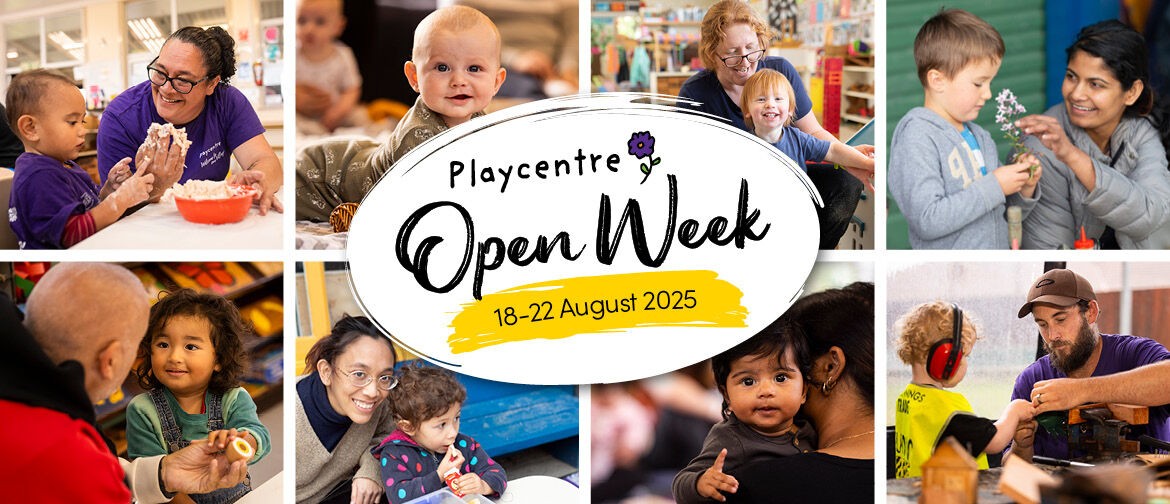 Playcentre Open Week - Nationwide