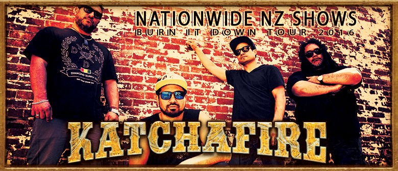 Katchafire "Burn it Down" 2016 NZ Tour
