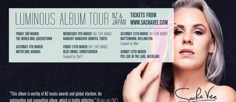 Sacha Vee – Luminous Album Tour