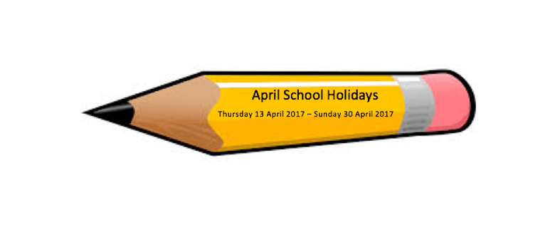 April School Holidays 2017