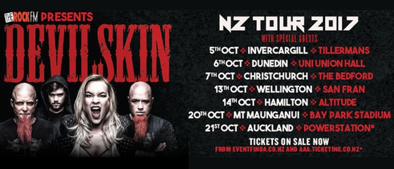 Devilskin NZ Tour 2017