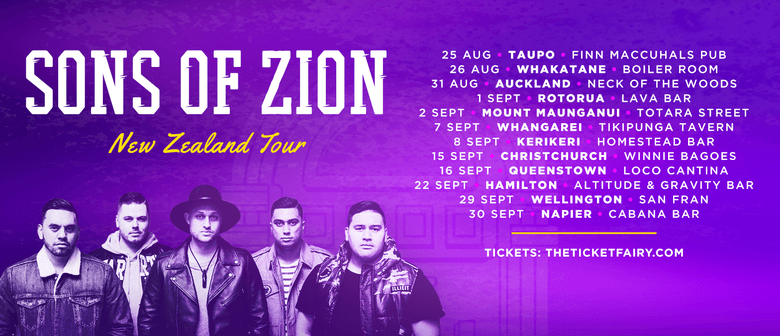 Sons of Zion – New Zealand Tour