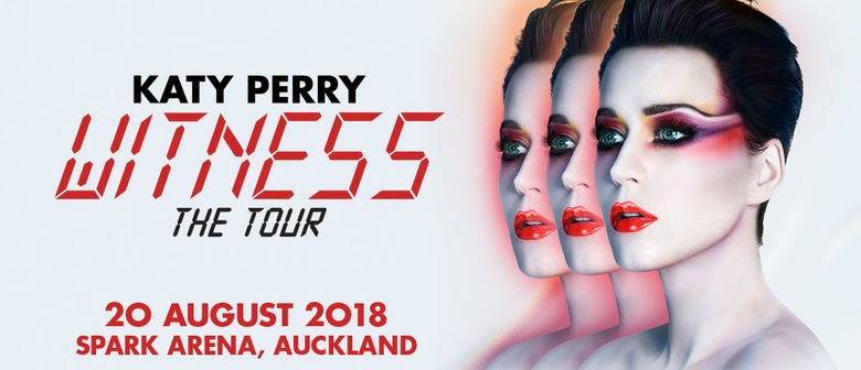 Katy Perry hits New Zealand for her Witness: The Tour next year