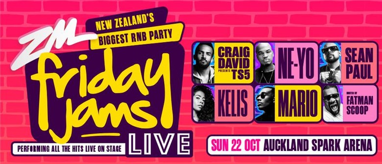 NZ's biggest R&B party is coming to Auckland this October