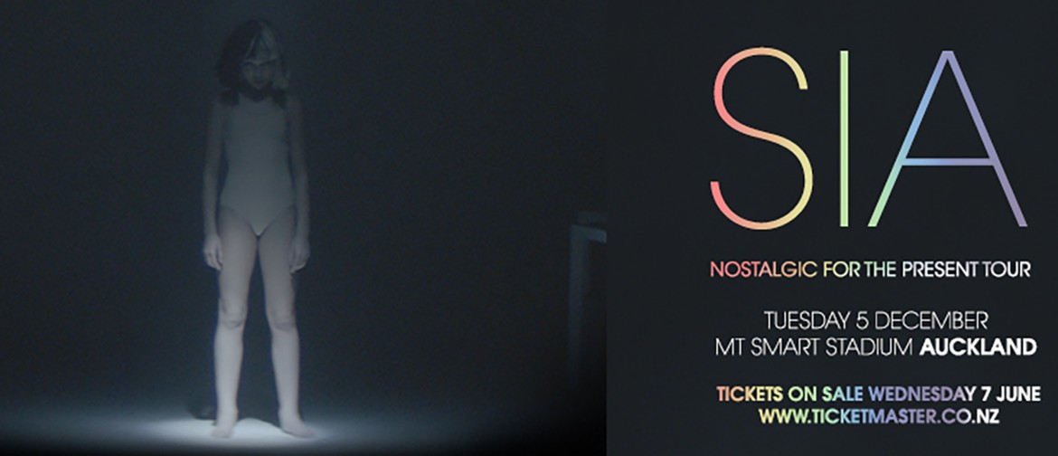 Sia hits NZ shores for the first time this December