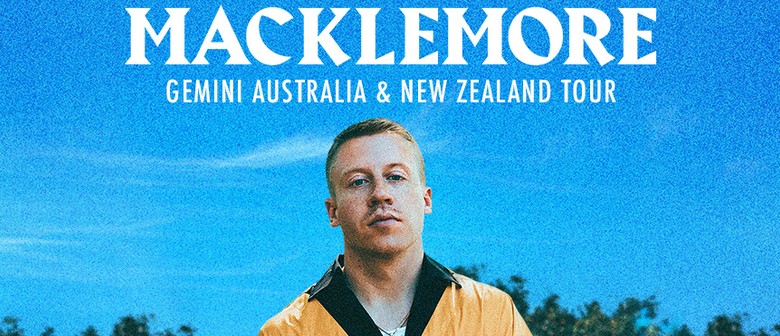 Macklemore is playing solo in New Zealand next year