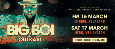 Legendary rap icon Big Boi is hitting New Zealand next year