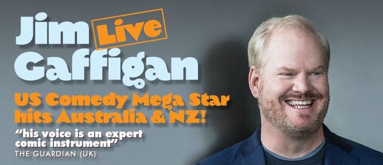 Jim Gaffigan will be performing his  NZ debut shows in March 2018