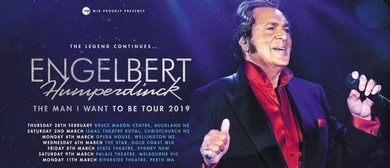 Engelbert Humperdinck serenades New Zealand in March 2019