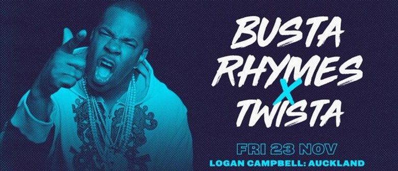 Busta Rhymes and Twista invade the NZ stage this November