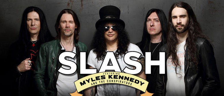 Slash ft. Myles Kennedy & The Conspirators Announce Two NZ Shows – Living The Dream Tour 2019