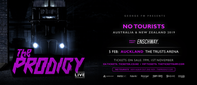 The Prodigy to play 'No Tourists' tour in New Zealand this 2019