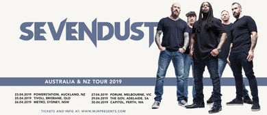 Sevendust announce one-off NZ concert in April 2019 Sevendust announce one-off NZ concert in April 2019