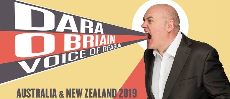 Dara Ó Briain's 'Voice Of Reason' tour lands in New Zealand this September
