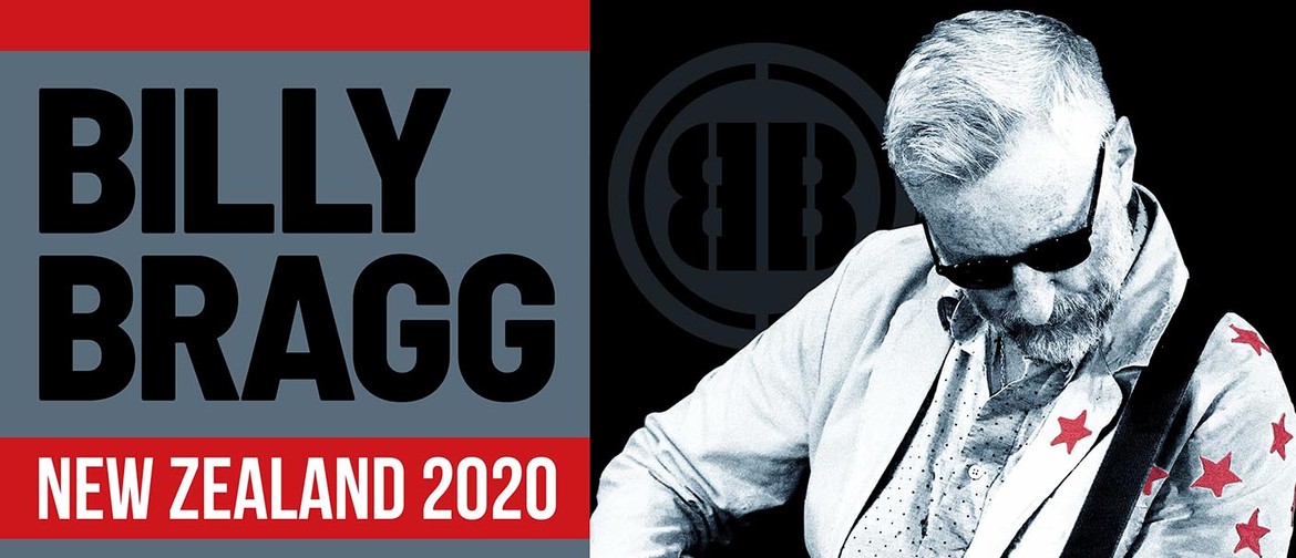 Billy Bragg Returns to New Zealand in May 2020