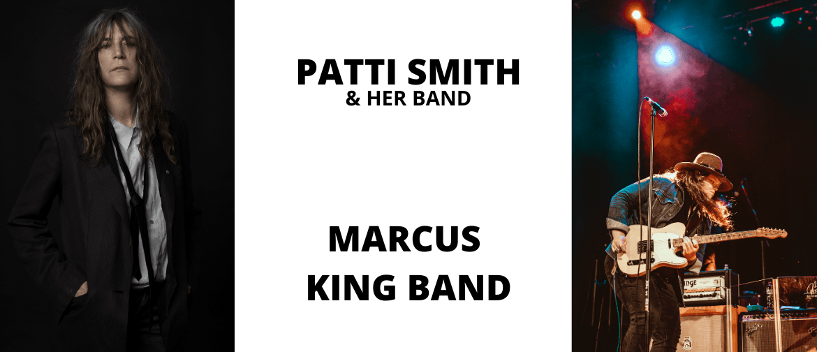 Bluesfest Touring announces rescheduled NZ shows for Patti Smith & Her Band and The Marcus King Band