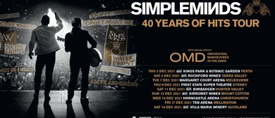 Simple Minds announce rescheduled Australian & New Zealand tour dates for December 2021