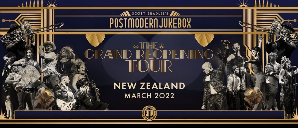 Scott Bradlee's Postmodern Jukebox celebrates The Grand Reopening with a worldwide tour