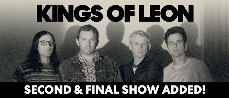Kings of Leon announce a second & final Auckland show for 2022