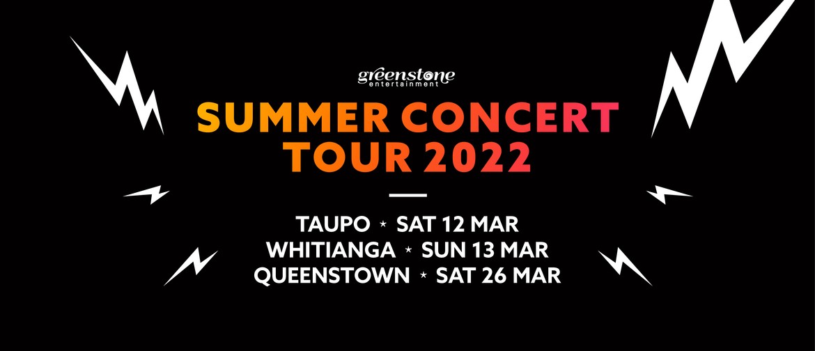 Dates announced for Summer Concert Tour 2022