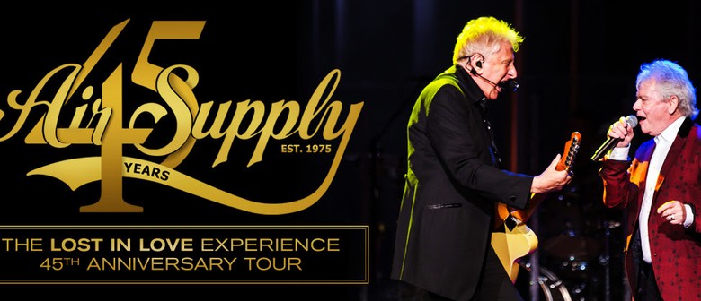 Air Supply announce Auckland concert