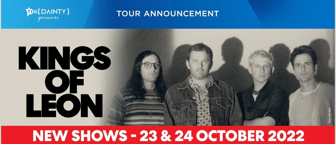 Kings of Leon confirm NZ tour dates for October 2022