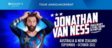 Jonathan Van Ness brings 'Imaginary Living Room Olympian' Tour to NZ in October Jonathan Van Ness brings 'Imaginary Living Room Olympian' Tour to NZ in October