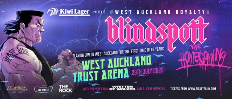 Blindspott announce West Auckland show for the first time in 16 years!