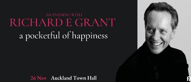 Richard E Grant coming to Auckland for live show