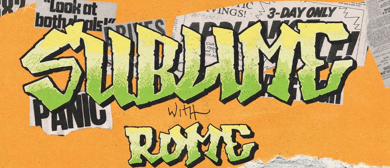 Iconic Californian band, Sublime With Rome, announce Aotearoa summer tour