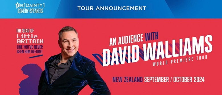 David Walliams announces NZ tour with new live show 'An Audience With David Walliams'