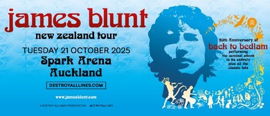 James Blunt announces 2025 Auckland show