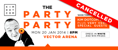 Kim Dotcom The Party Party Canceled