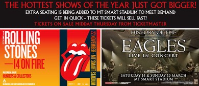Extra Tickets Announced for Eagles and Rolling Stones Extra Tickets Announced for Eagles and Rolling Stones