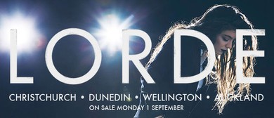 Lorde's Dunedin Concert Sold Out